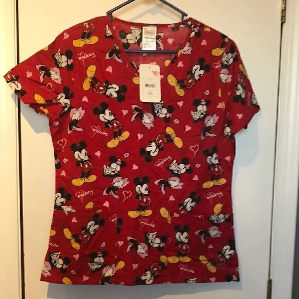 Disney Mickey & Minnie scrubs